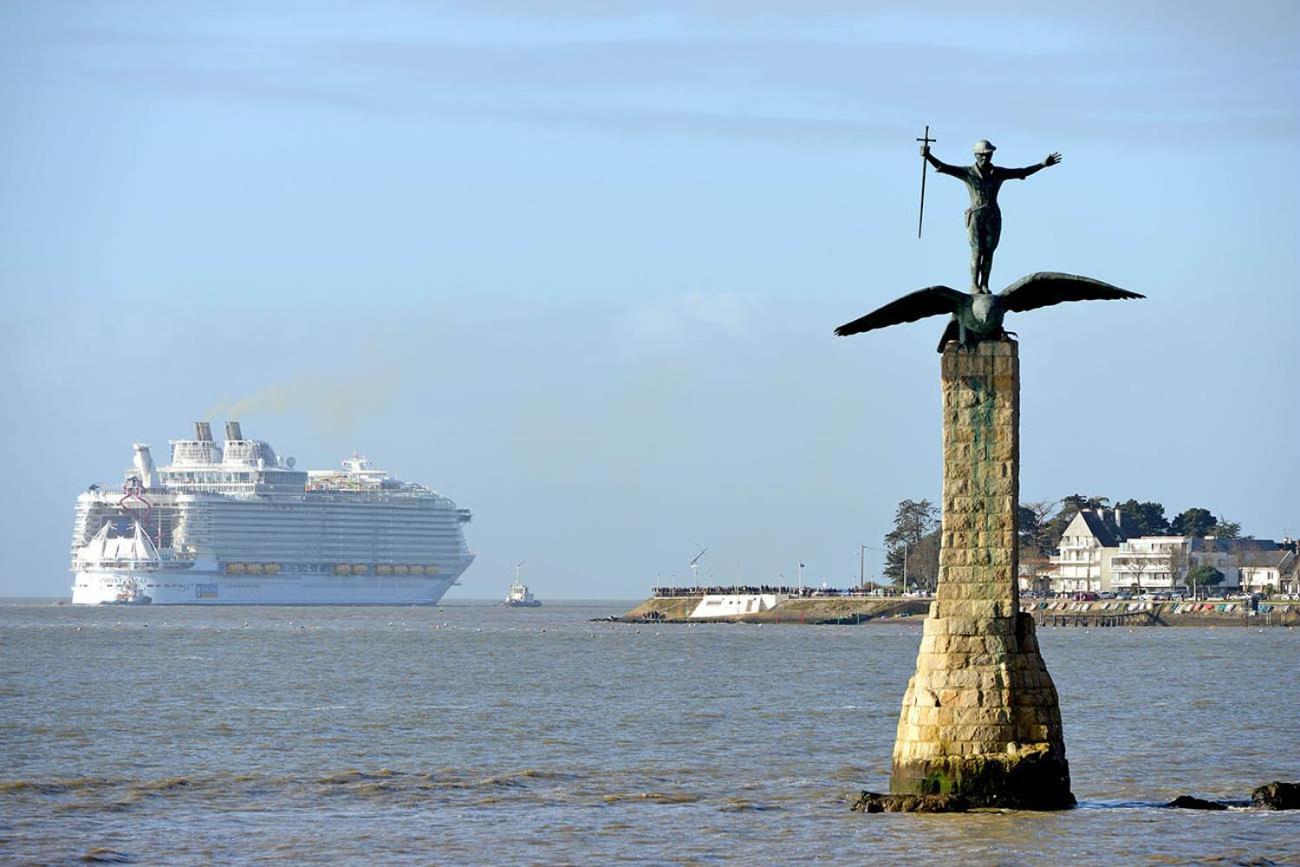 L'Oasis - Studio A 350M De La Mer & Du Centre Ville Saint-Nazaire  Exteriör bild