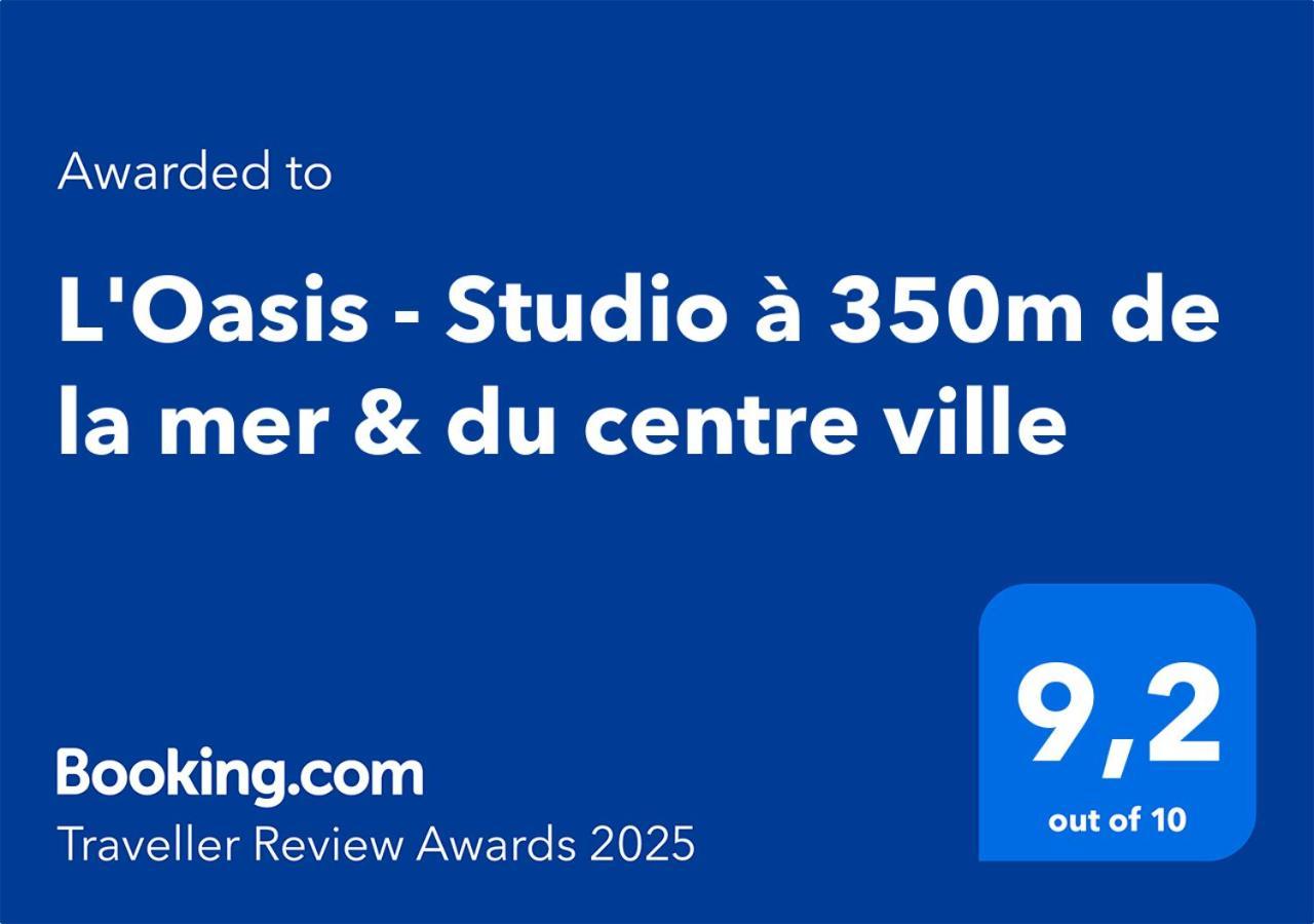 L'Oasis - Studio A 350M De La Mer & Du Centre Ville Saint-Nazaire  Exteriör bild